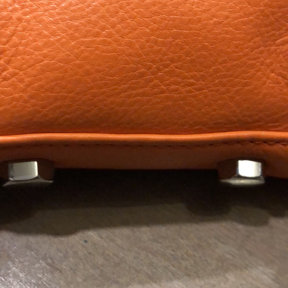 Rebecca Minkoff NWOT Leather Orange Crossbody bag - Picture 4 of 12